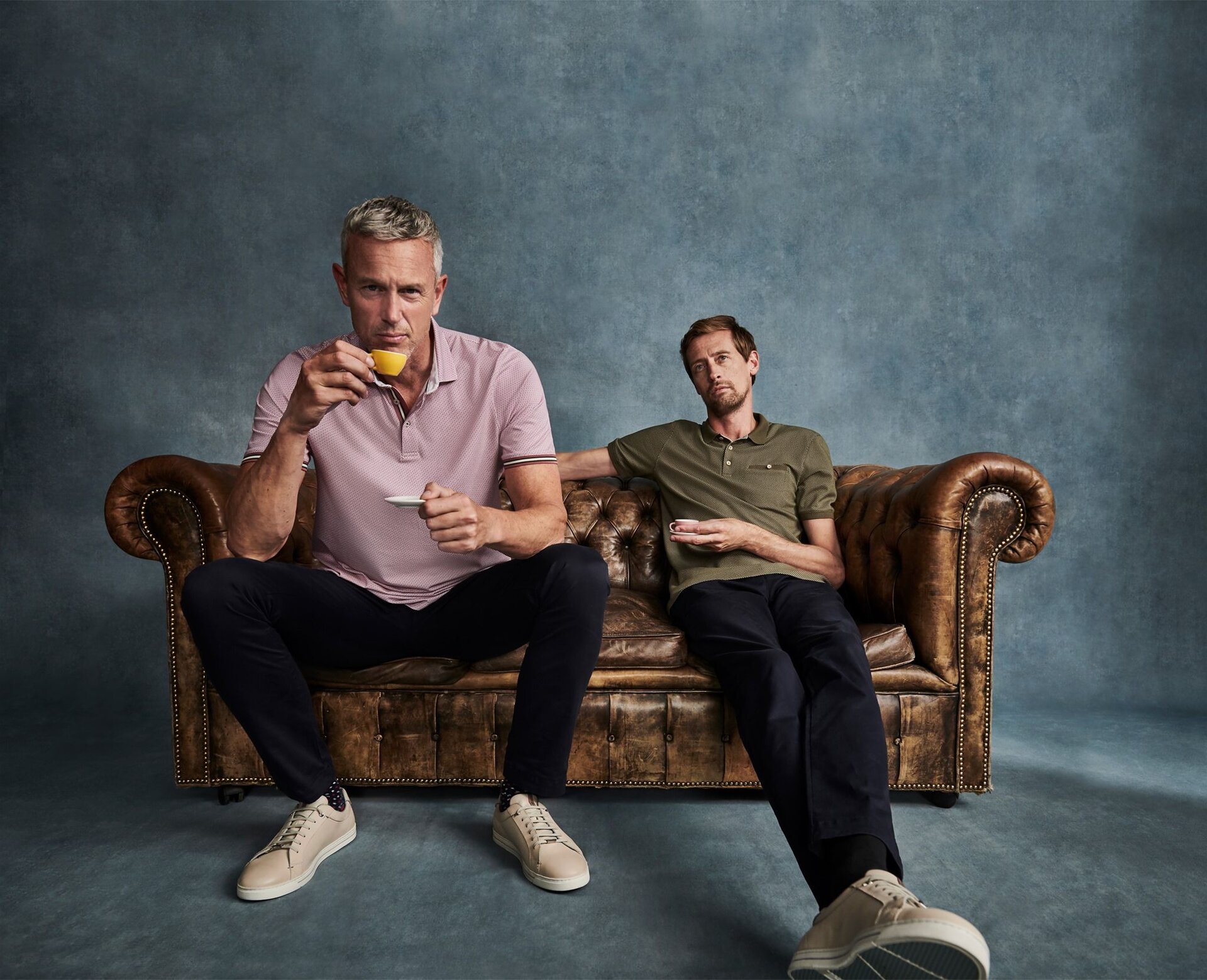HAPACA - Peter Crouch and Mark Foster by David Goldman for Ted Baker