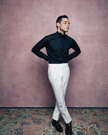 HAPACA - Rami Malek by Matt Hollyoak for Bafta